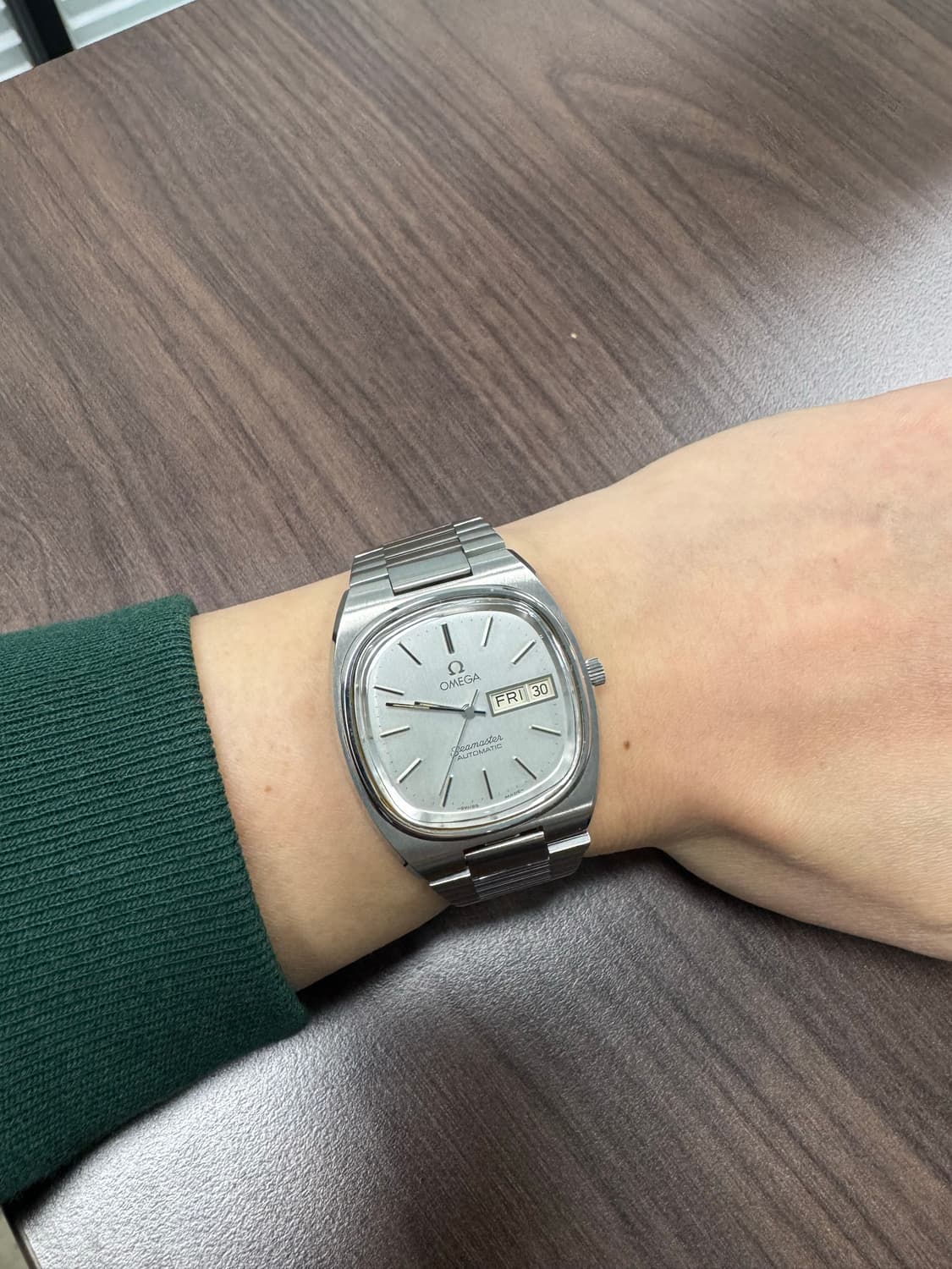 오메가 씨마스터 테레비 시계 상품이미지6