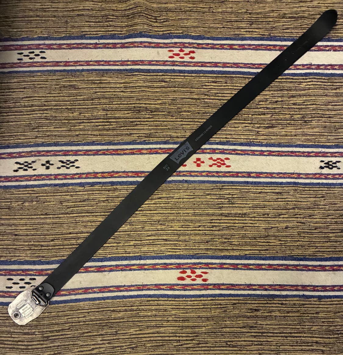 (30~34)Levis 리바이스 헤리티지 빅버클 소가죽 레더벨트  상품이미지7