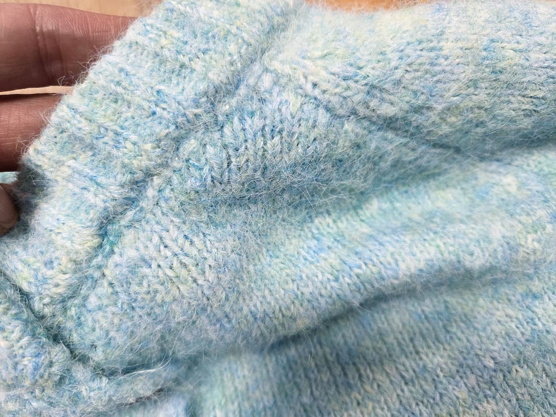 에그(egg) 버튼 니트 프리사이즈 새상품 상품이미지6