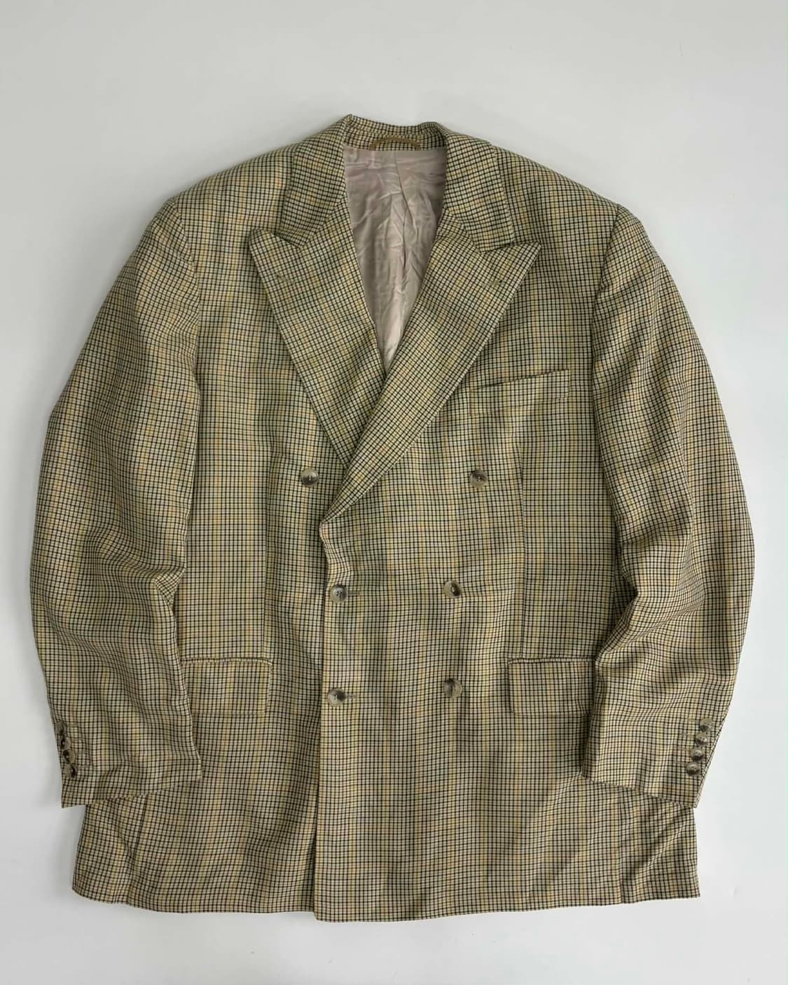 [54] 버버리 90s 독일제 더블 브레스트 울 블레이저 상품이미지1