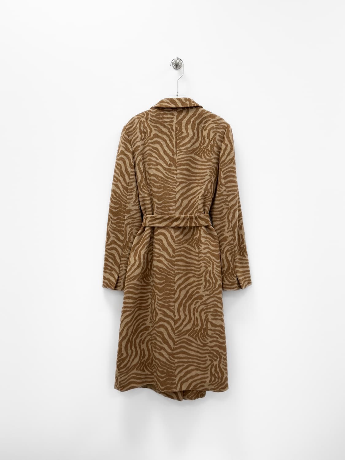 에스카다 by Margaretha Ley 지브라 패턴 앙고라 울 코트 상품이미지3