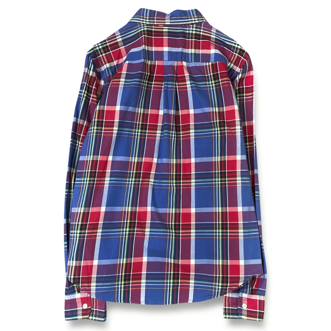 폴로랄프로렌 블루레드 멀티 배색 체크 긴팔 셔츠 XL 상품이미지2