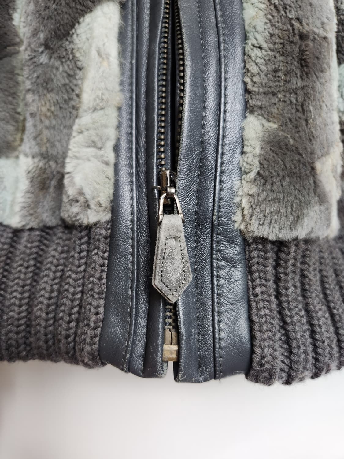 퍼•니트 집업 자켓 상품이미지10