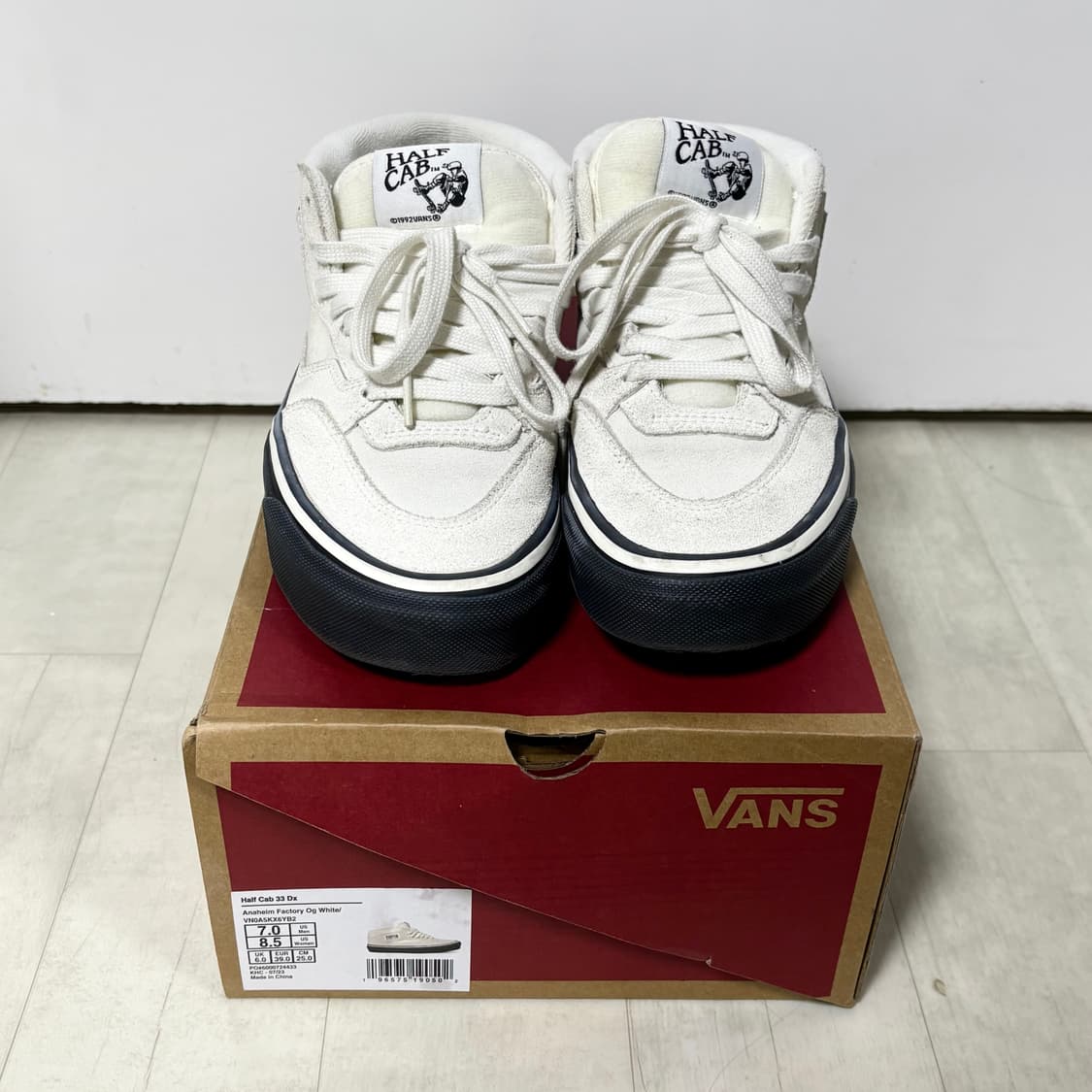 VANS 반스 애너하임 Half Cab 하프 캡 상품이미지1