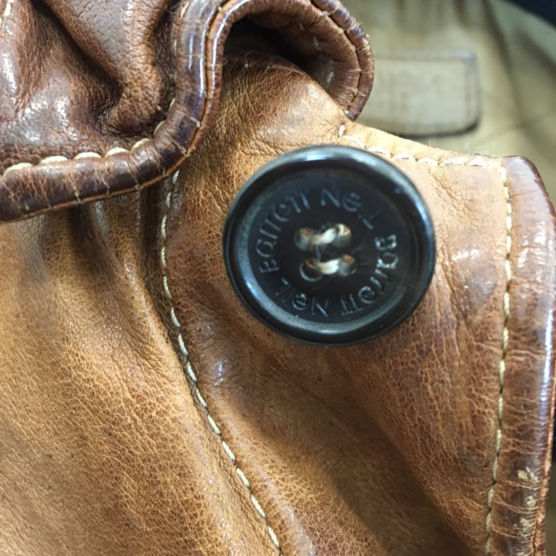 닐바렛 버팔로 쭈글이 자켓 S  상품이미지8