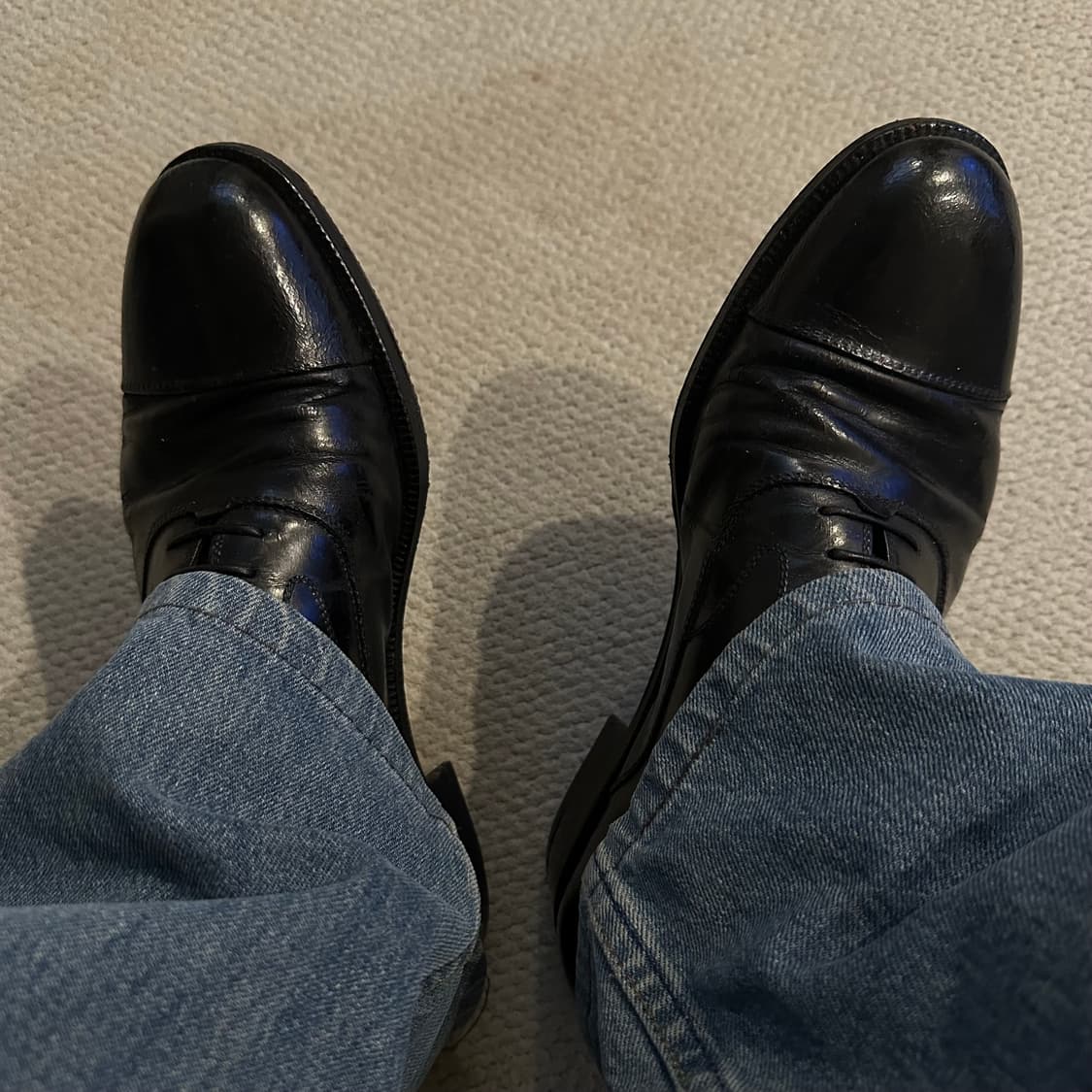 Ferragamo(페라가모) 빈티지 스트레이트 팁 더비 상품이미지10