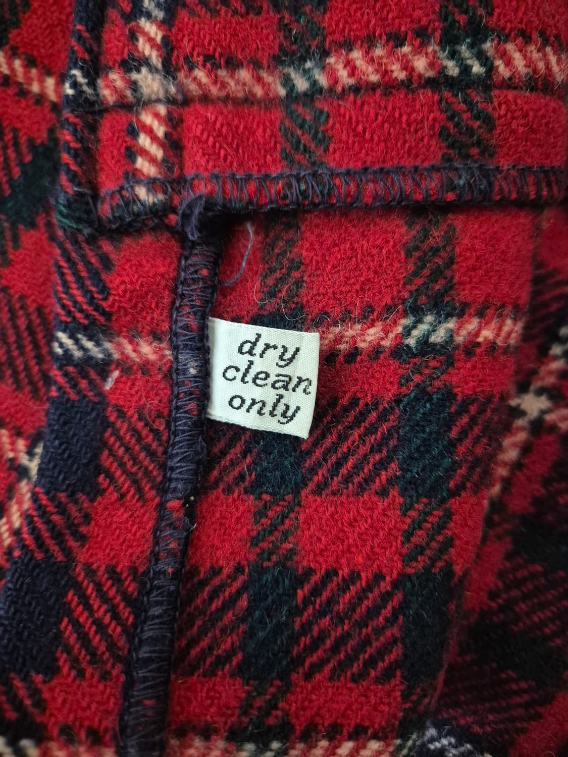 70s Pendleton 헤비울 플란넬 셔츠 상품이미지5