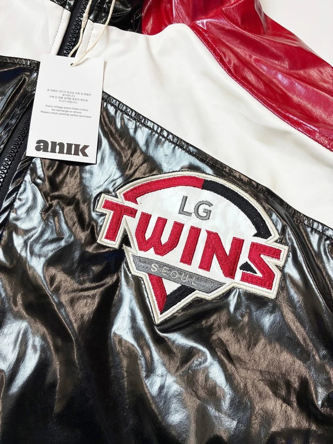 프로스펙스 2022 LG트윈스 어센틱 유광점퍼 PN5589    상품이미지4