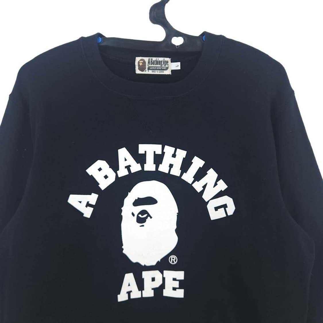 [남L]베이프 컬리지 크루넥 맨투맨[Y61-269] 상품이미지2