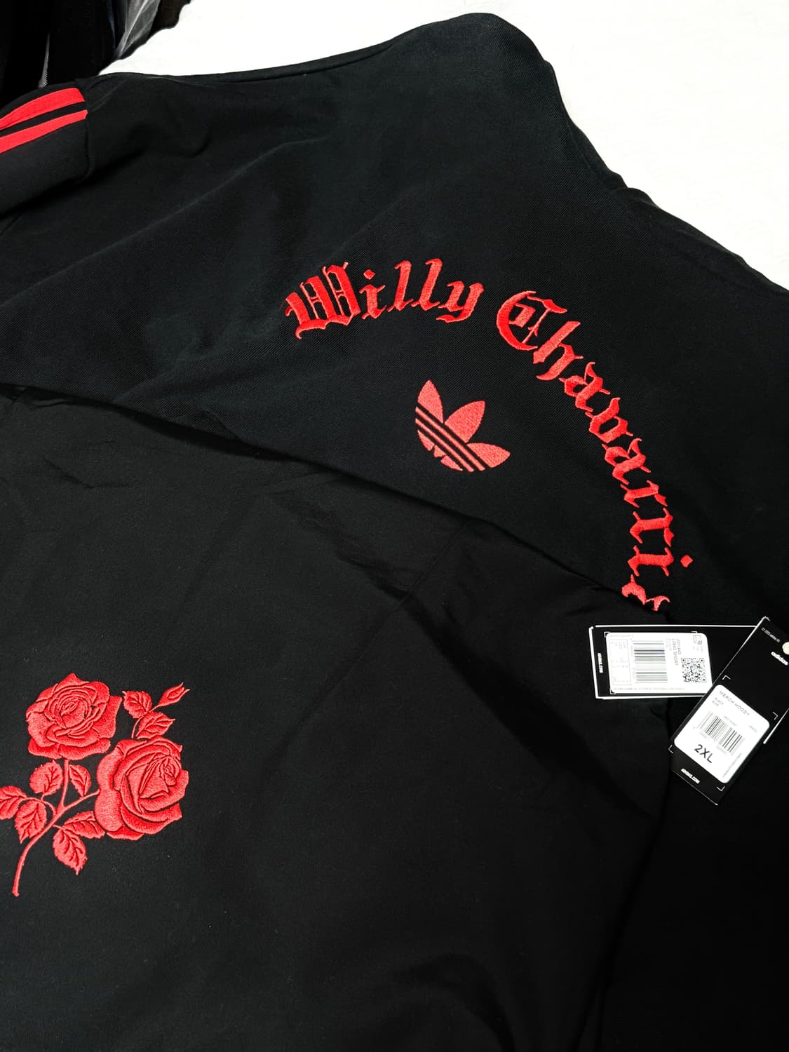 아디다스x윌리차바리아 후드, 롱쇼츠 셋업 2XL, L 상품이미지7