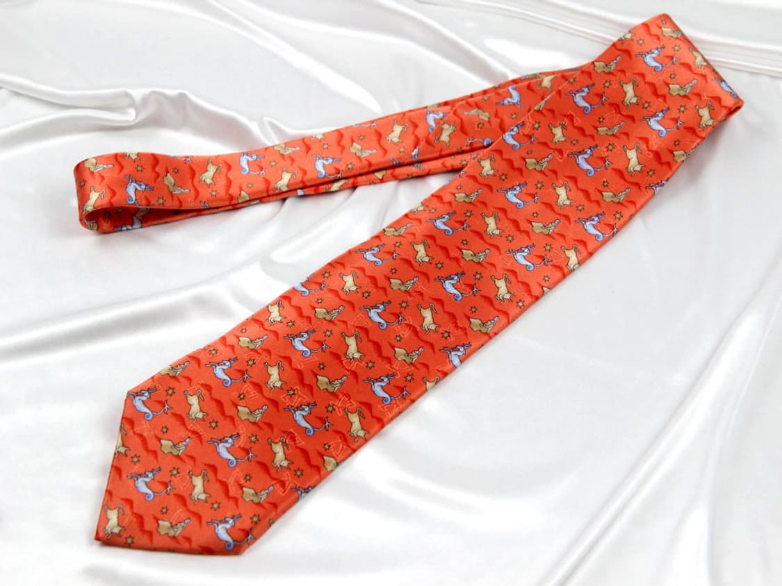 레오나드 9.7cm A+등급 클래식 프랑스 하이엔드 남자 명품 넥타이 상품이미지2