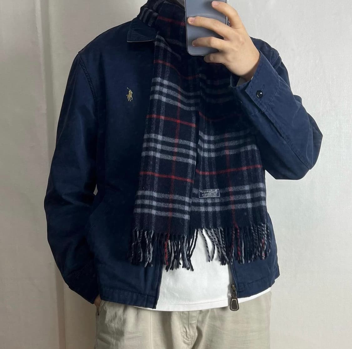 버버리 램스울 머플러 상품이미지1