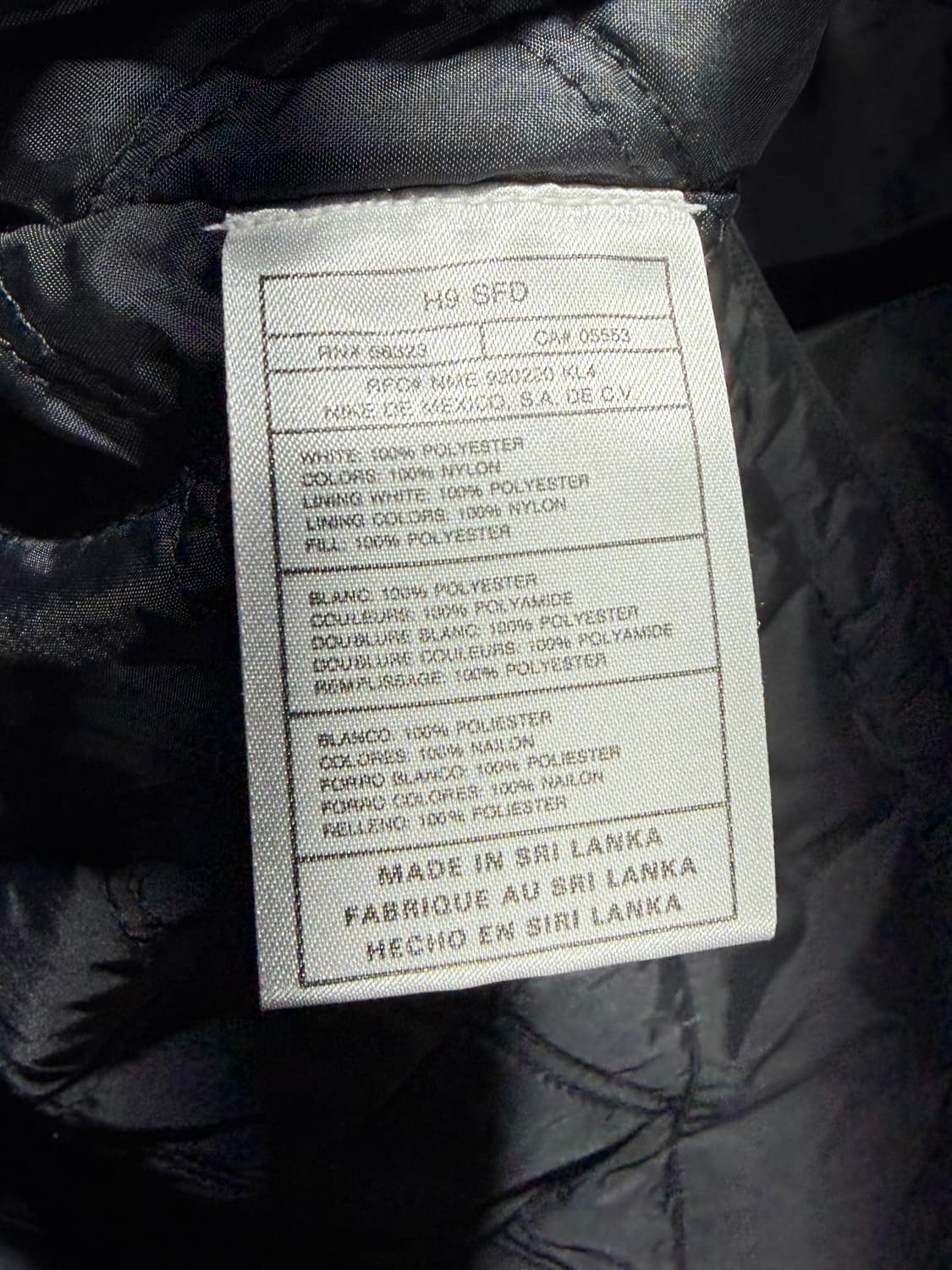 M 나이키 NiKE 빅로고 스우시 패디드 나일론 자켓 상품이미지9