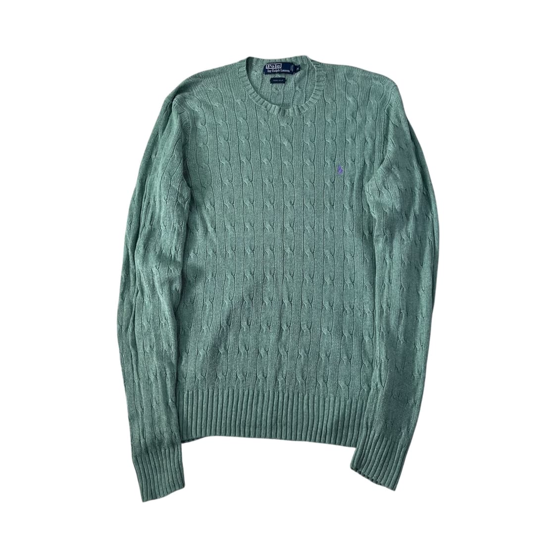 100 폴로랄프로렌 실크 꽈배기 니트 상품이미지1