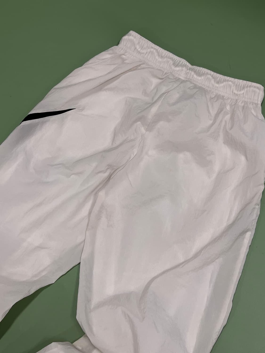 (S) 나이키 우먼스 에센셜 빅스우시 우븐 조거 팬츠 화이트 상품이미지5