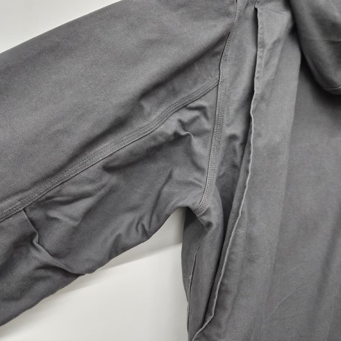 칼하트 워시드 덕 셰르파 안감 자켓 차콜 남성 XXL 상품이미지6