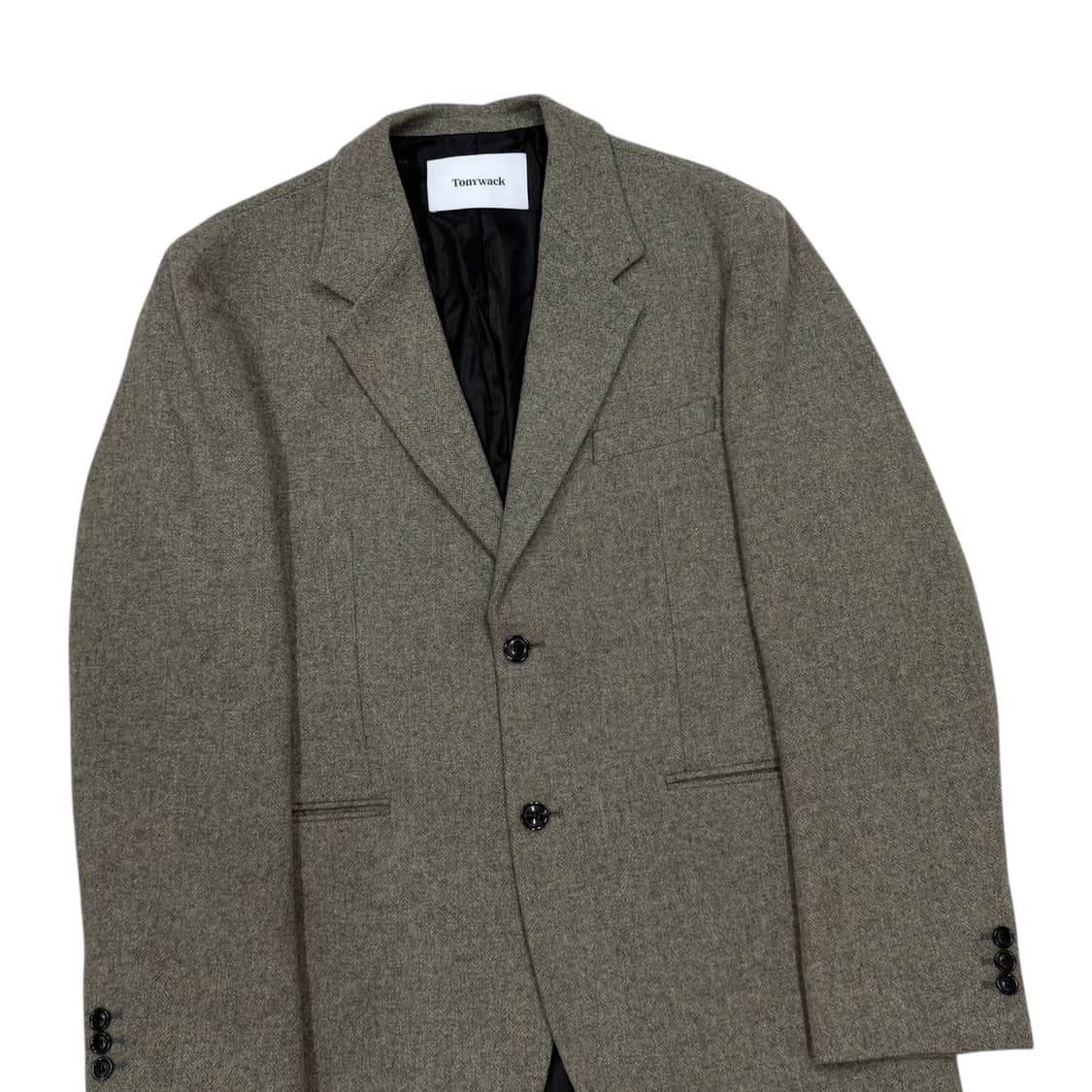 토니웩 울 헤링본 블레이저 자켓 L 50 상품이미지2