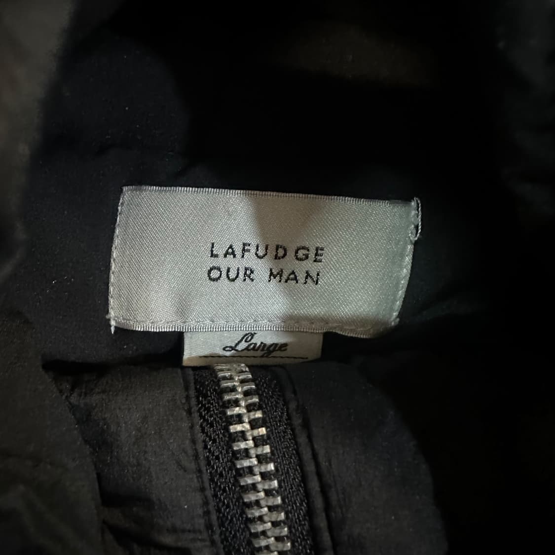 라퍼지스토어 우븐 후드 점퍼 상품이미지4