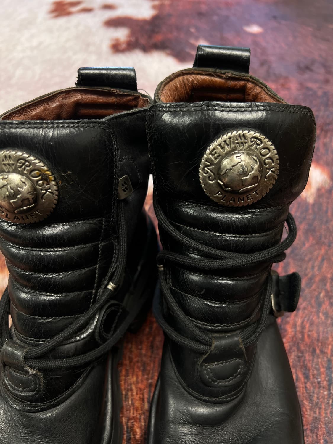 [265] 뉴락(New Rock) 빈티지 메탈릭 워커 상품이미지4