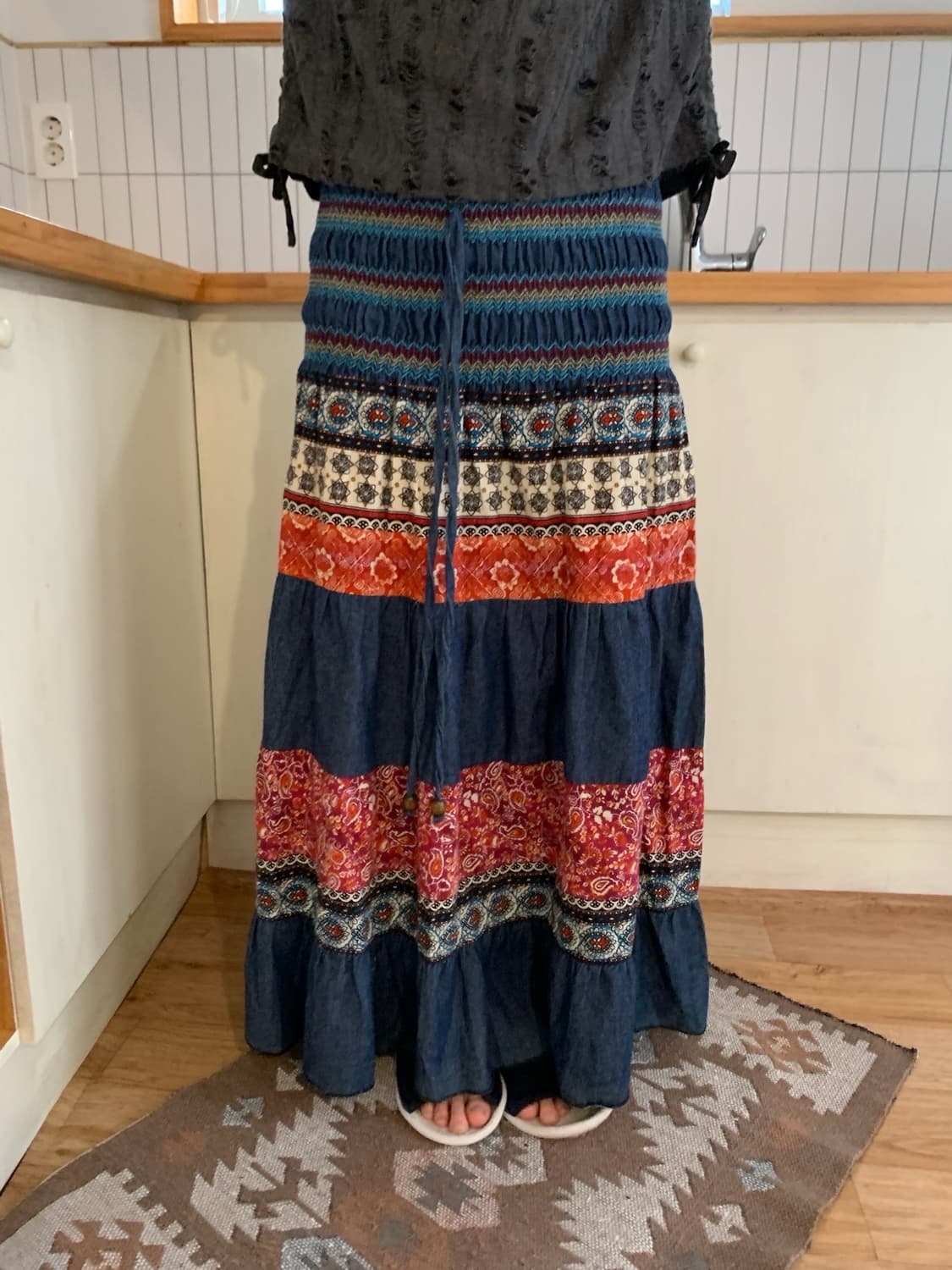 ethnic maxi skirt 상품이미지2