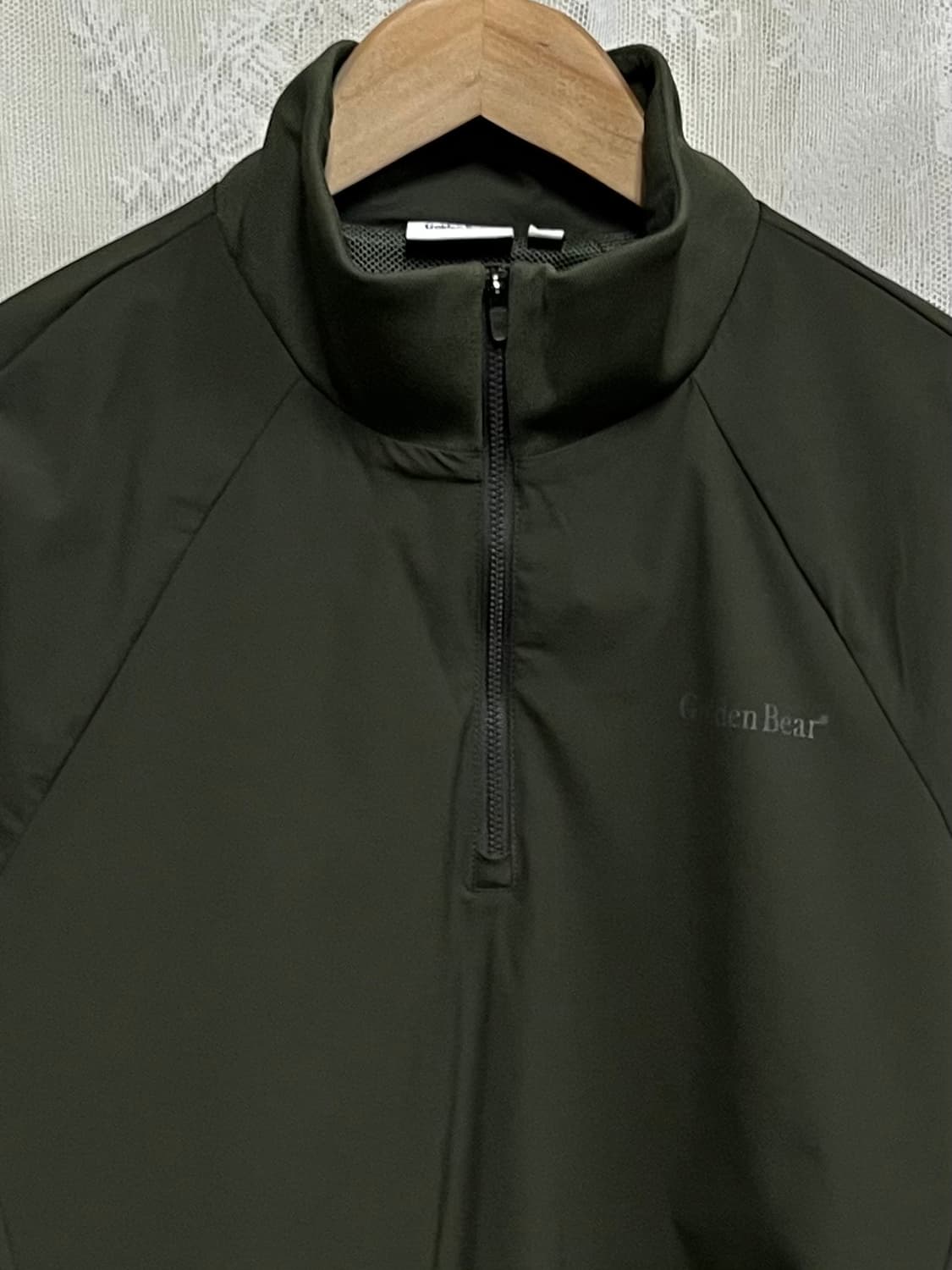 S) 골든베어 여성 바람막이 아노락 카키 상품이미지3