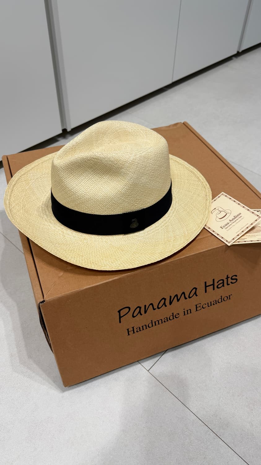 Ecua-Andino 에콴디노 파나마햇 Classic Natural XL 상품이미지1