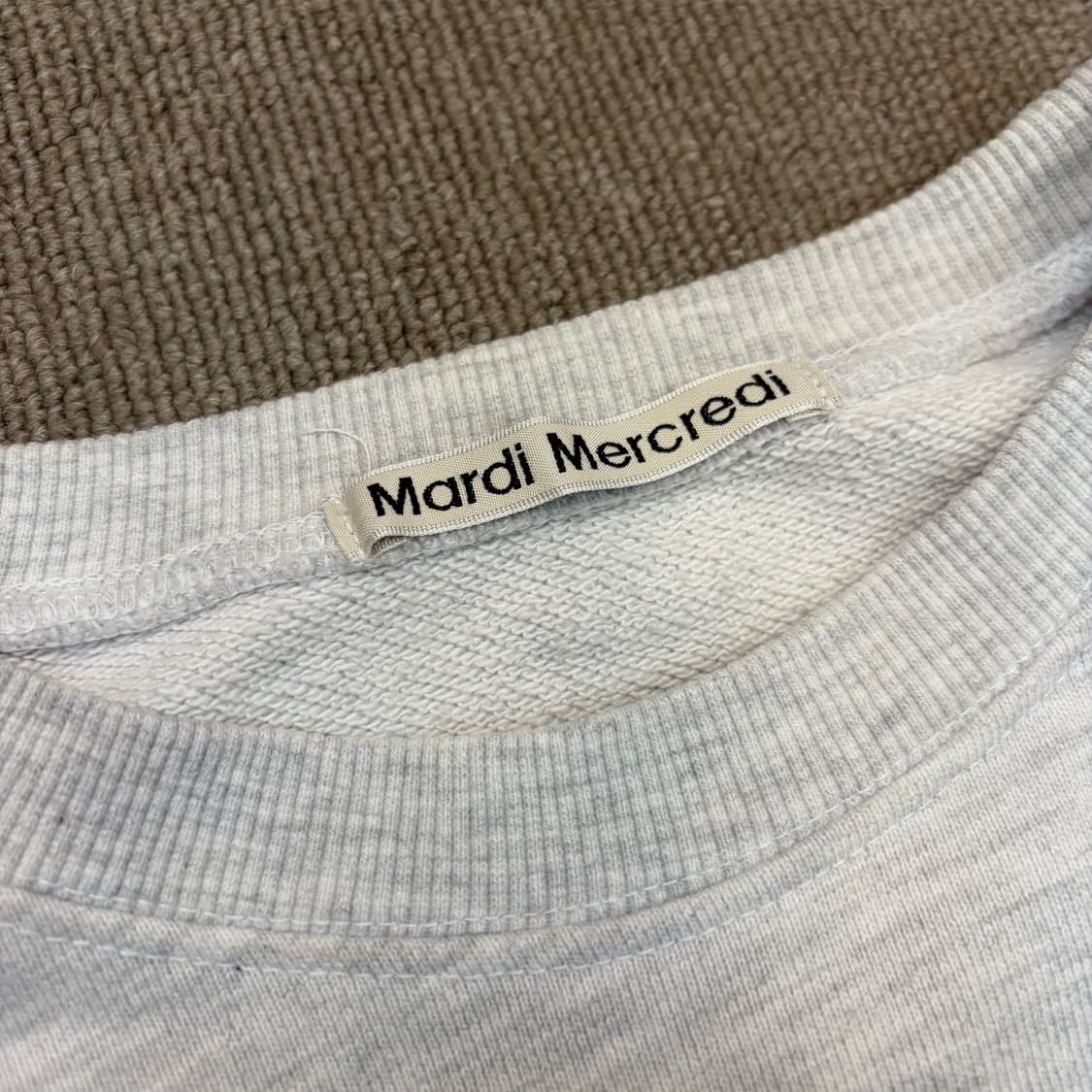 마르디 메크르디 플라워 우먼스 맨투맨  상품이미지3