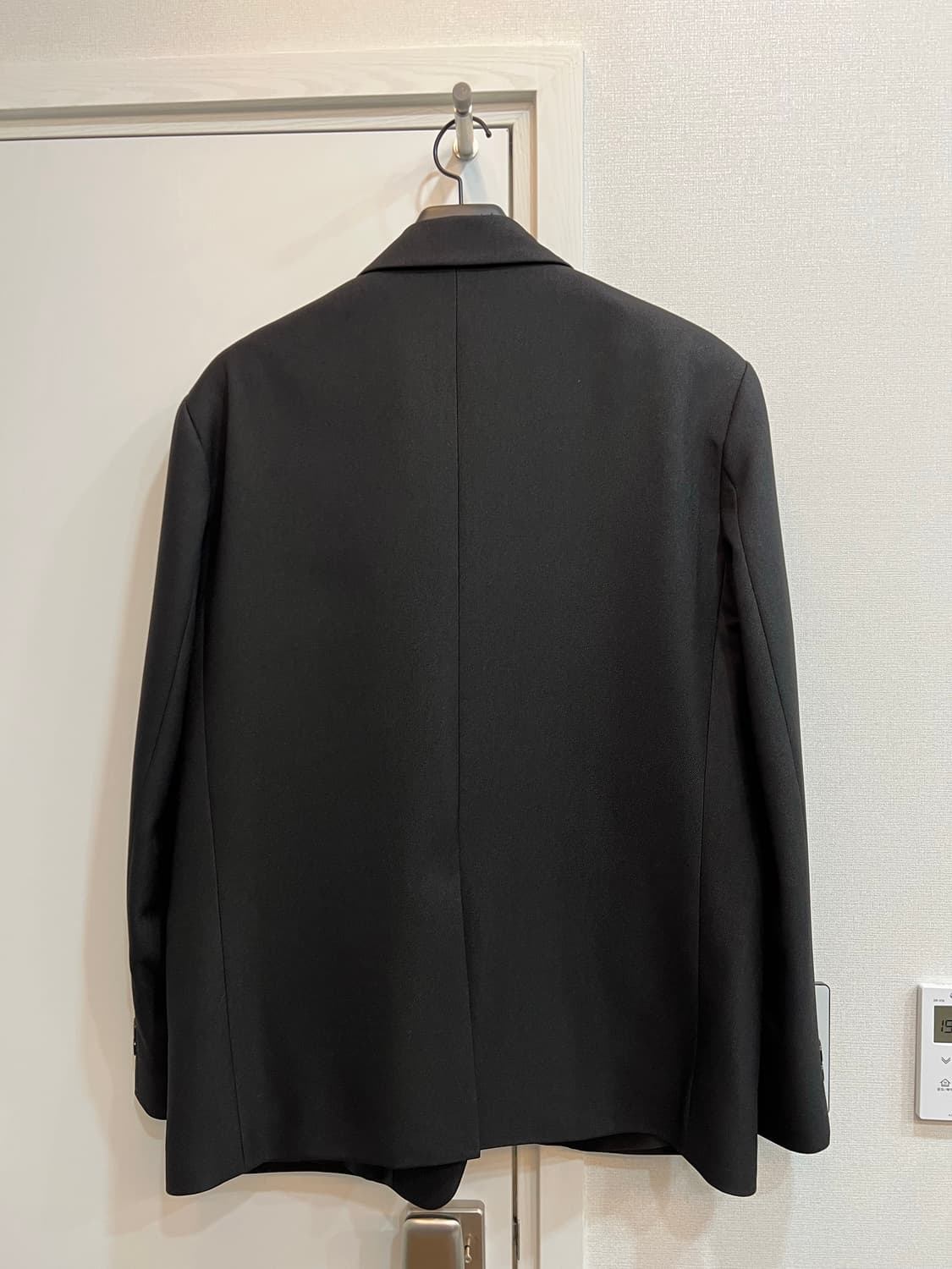 윗 오버 블레이져 자켓 - 블랙 상품이미지2