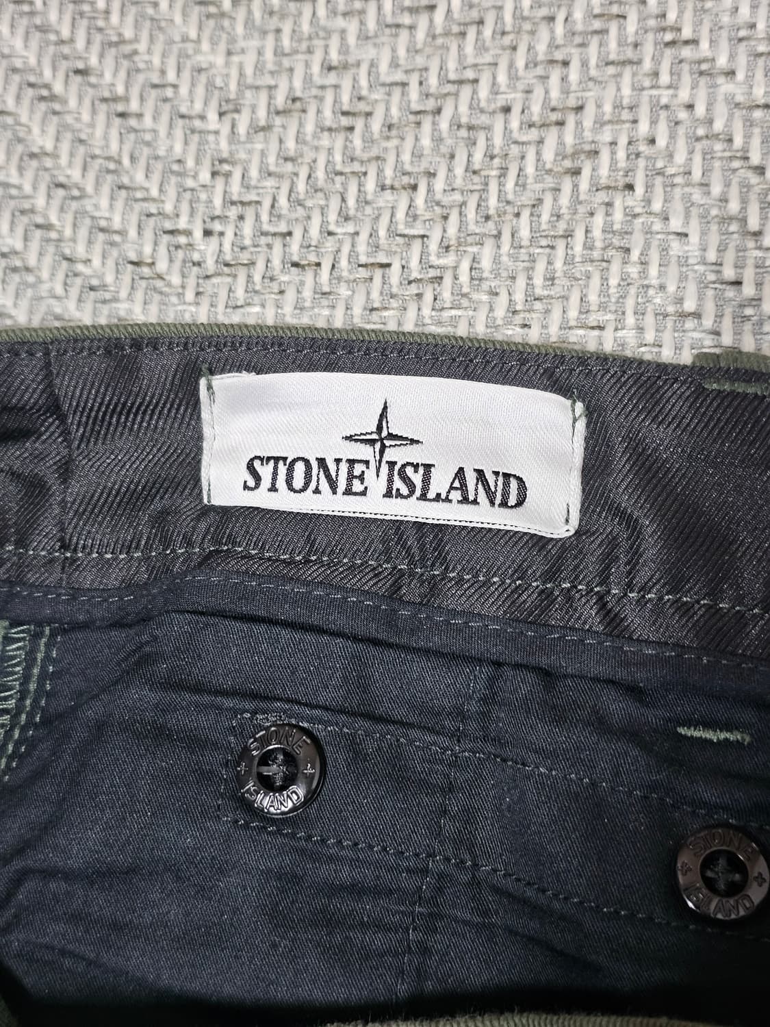 스톤아일랜드 코튼 나일론 드릴 카고 팬츠 상품이미지3