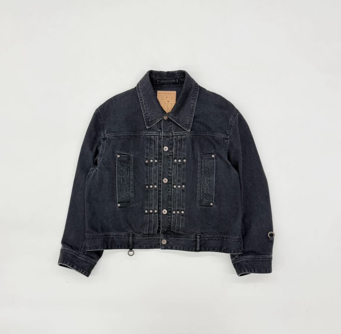 소시오츠키 링 흑청 데님 자켓 상품이미지1