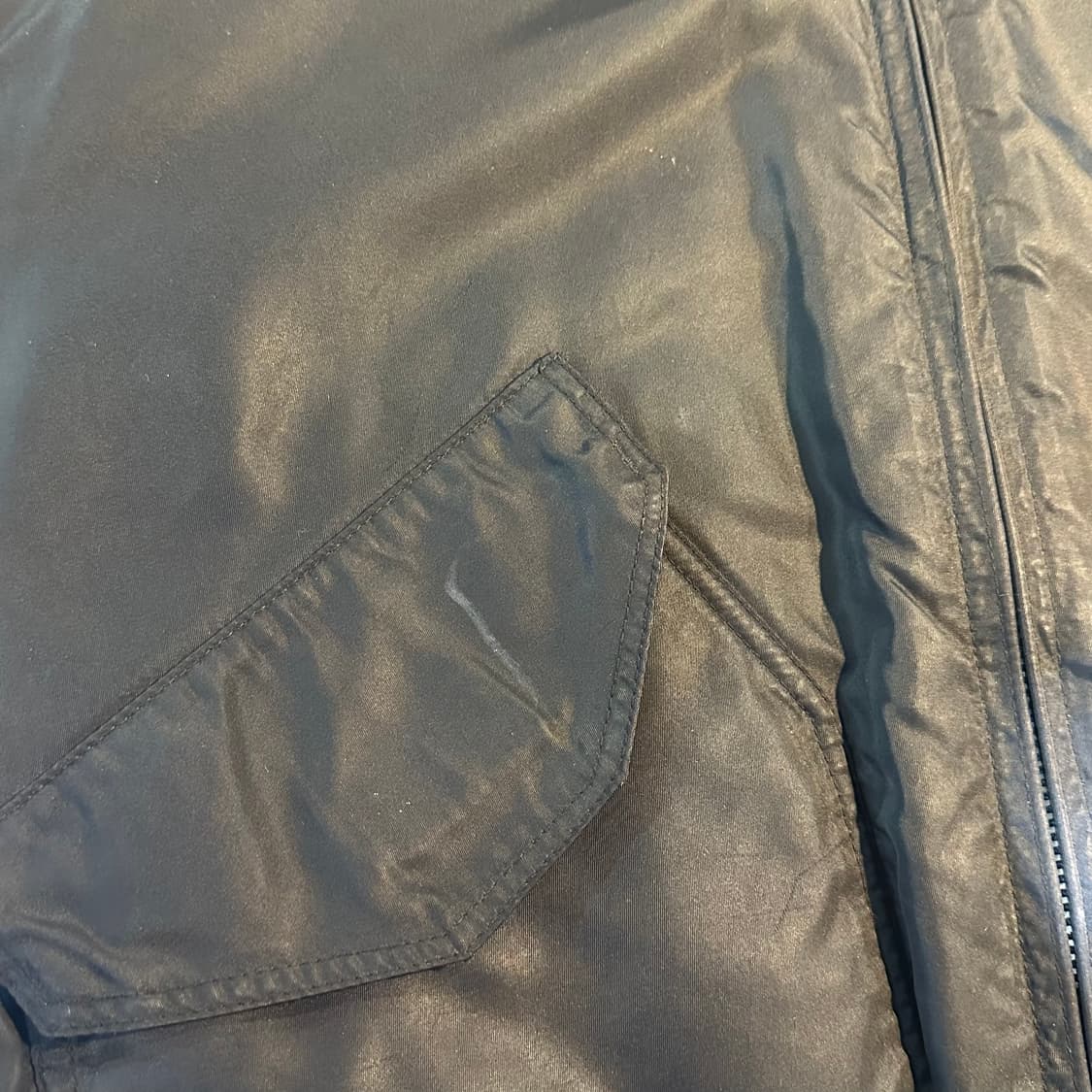 XL 메데코 CWU-45P 소가죽 레더 항공 자켓 상품이미지5