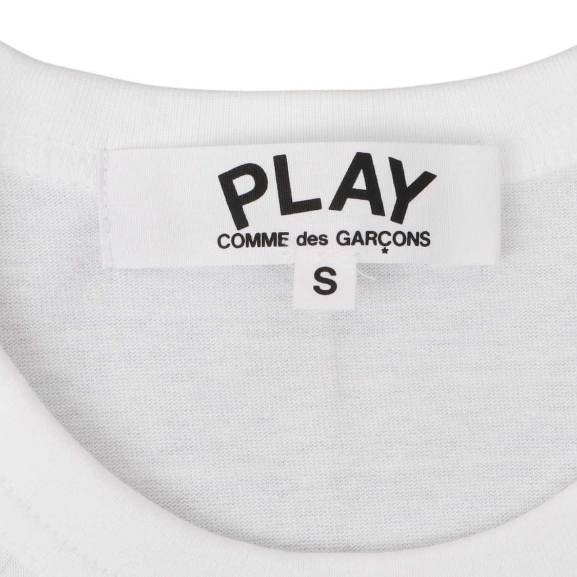 꼼데가르송 화이트 하트와펜 티셔츠 상품이미지8