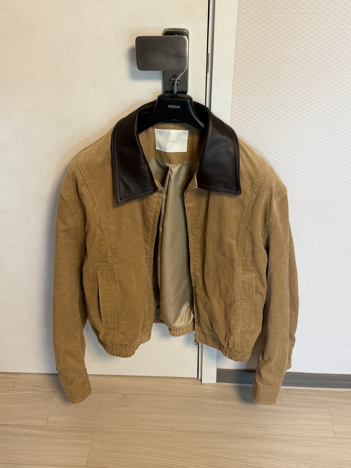 미나브 코듀로이 크롭 자켓 상품이미지1