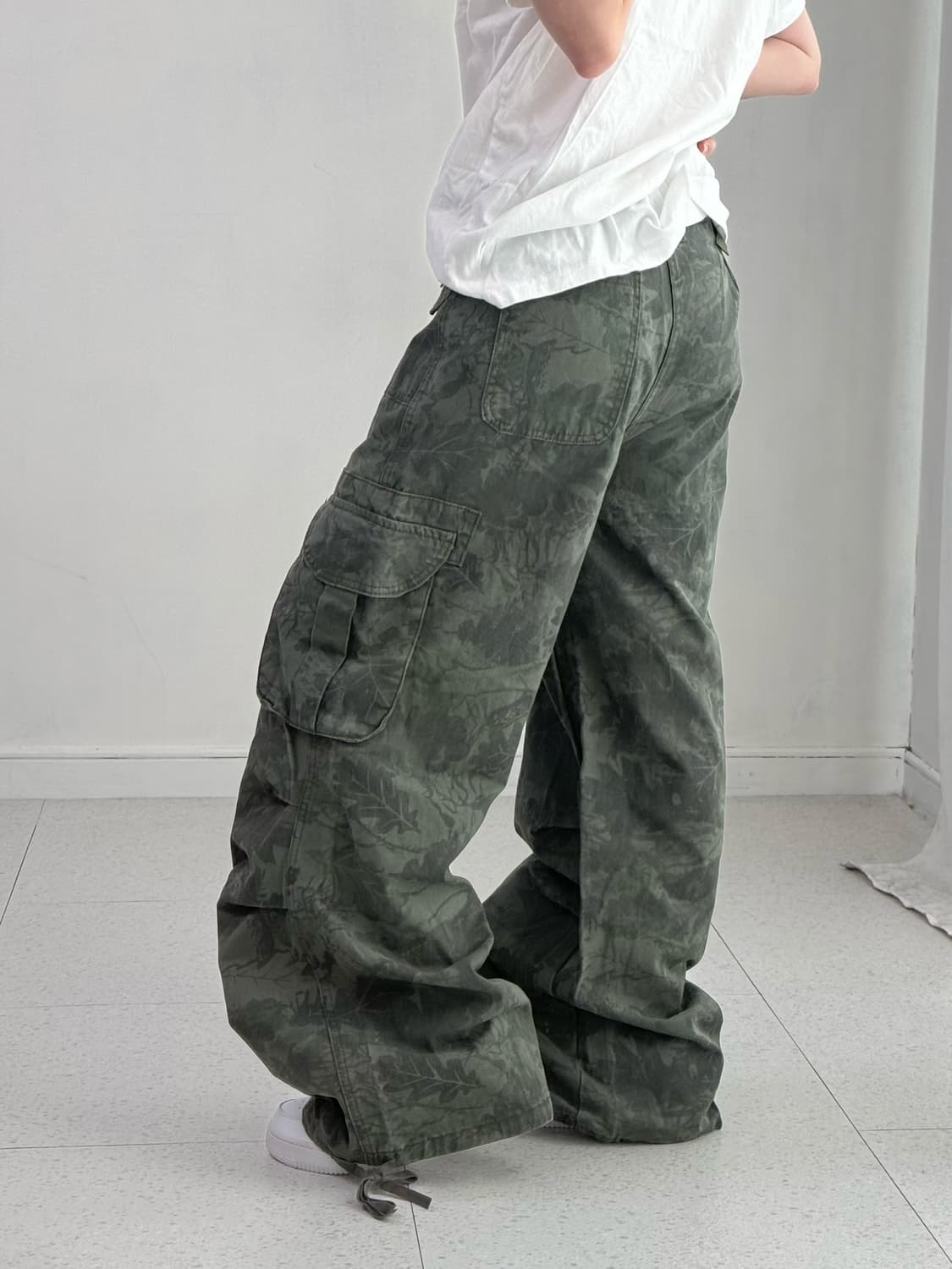 빈티지 카키 트리 카고팬츠 상품이미지3