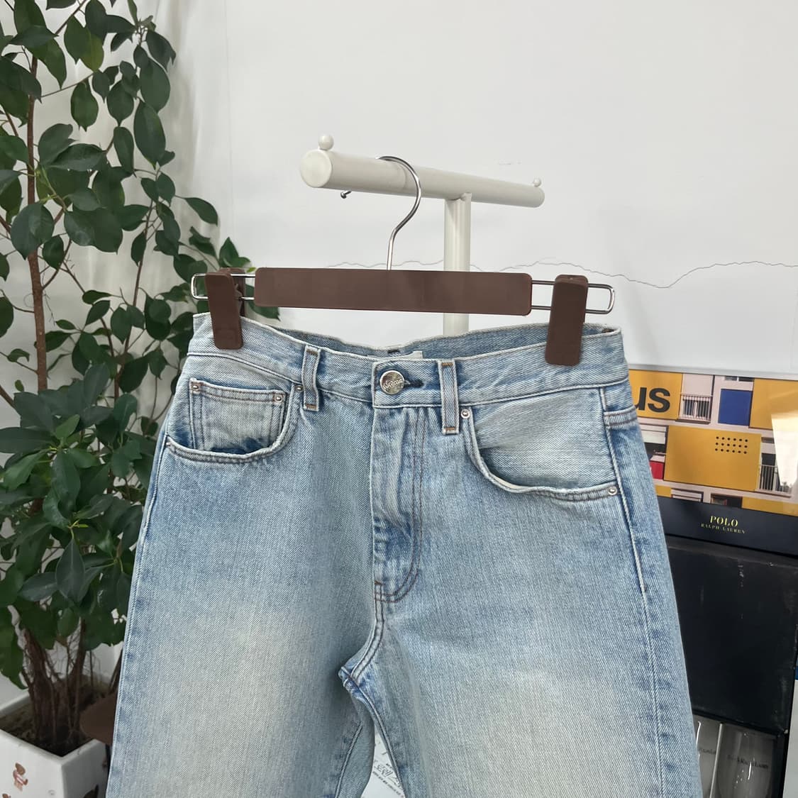 토템 트위스트 데님 팬츠 25 상품이미지2