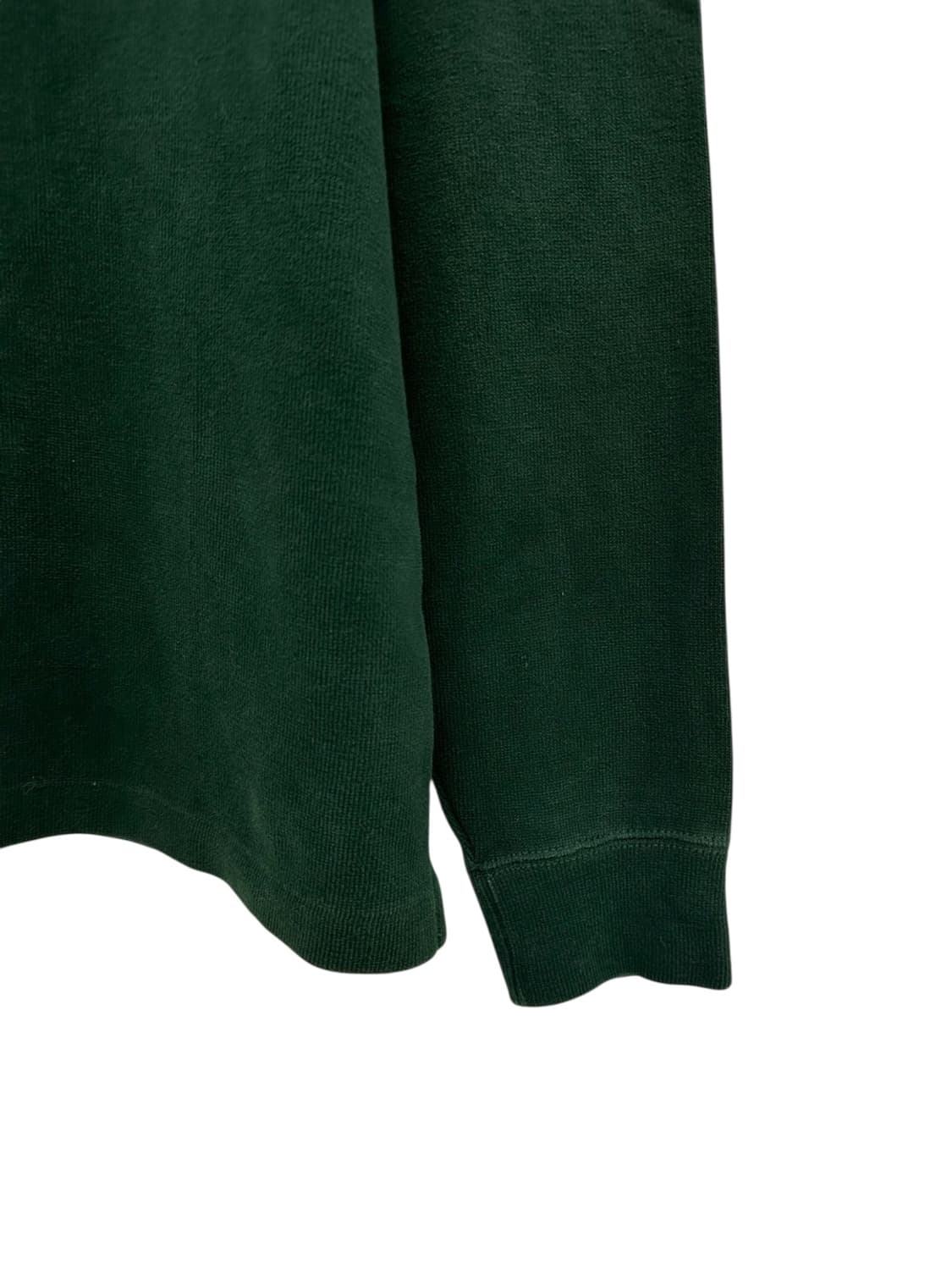 폴로 반집업 니트 그린 (M) 상품이미지8