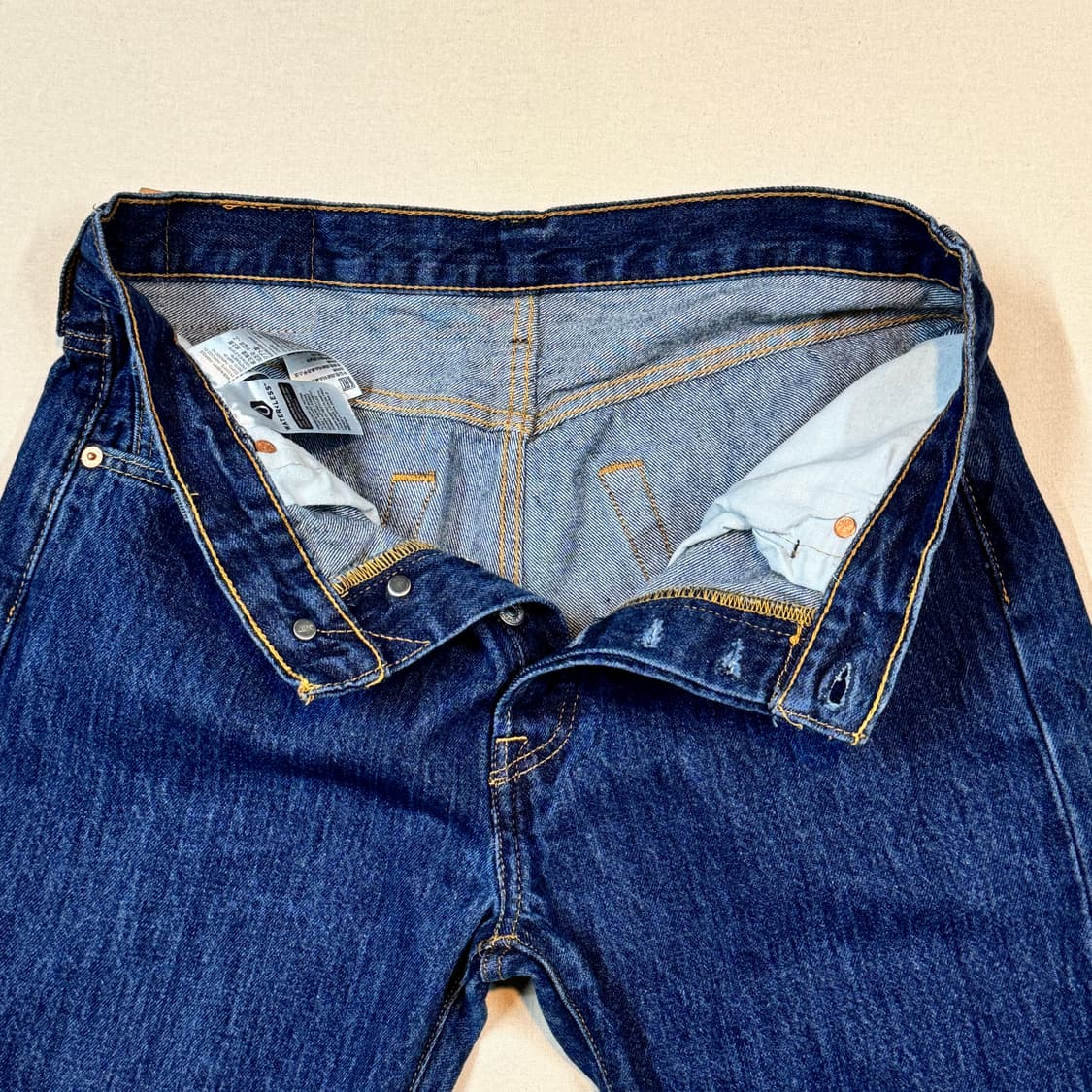 32inch) 리바이스 501 버튼플라이 진청 데님 청바지 상품이미지8