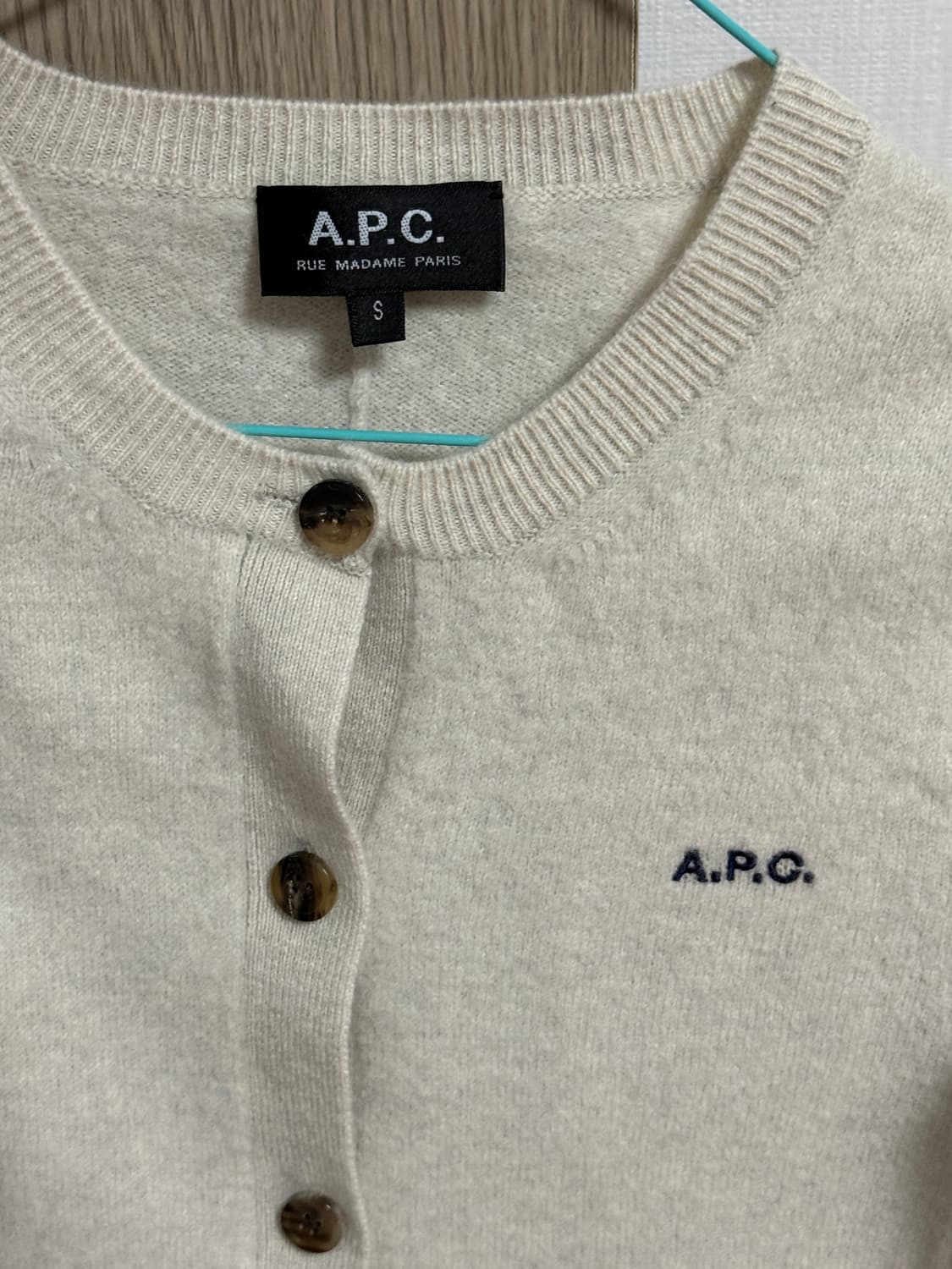 A.P.C. 여성 캐시미어 가디건 S(정품) 상품이미지2