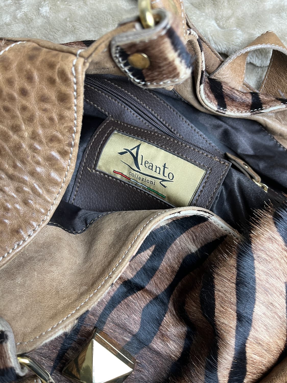 Zebra shoulder bag 상품이미지5