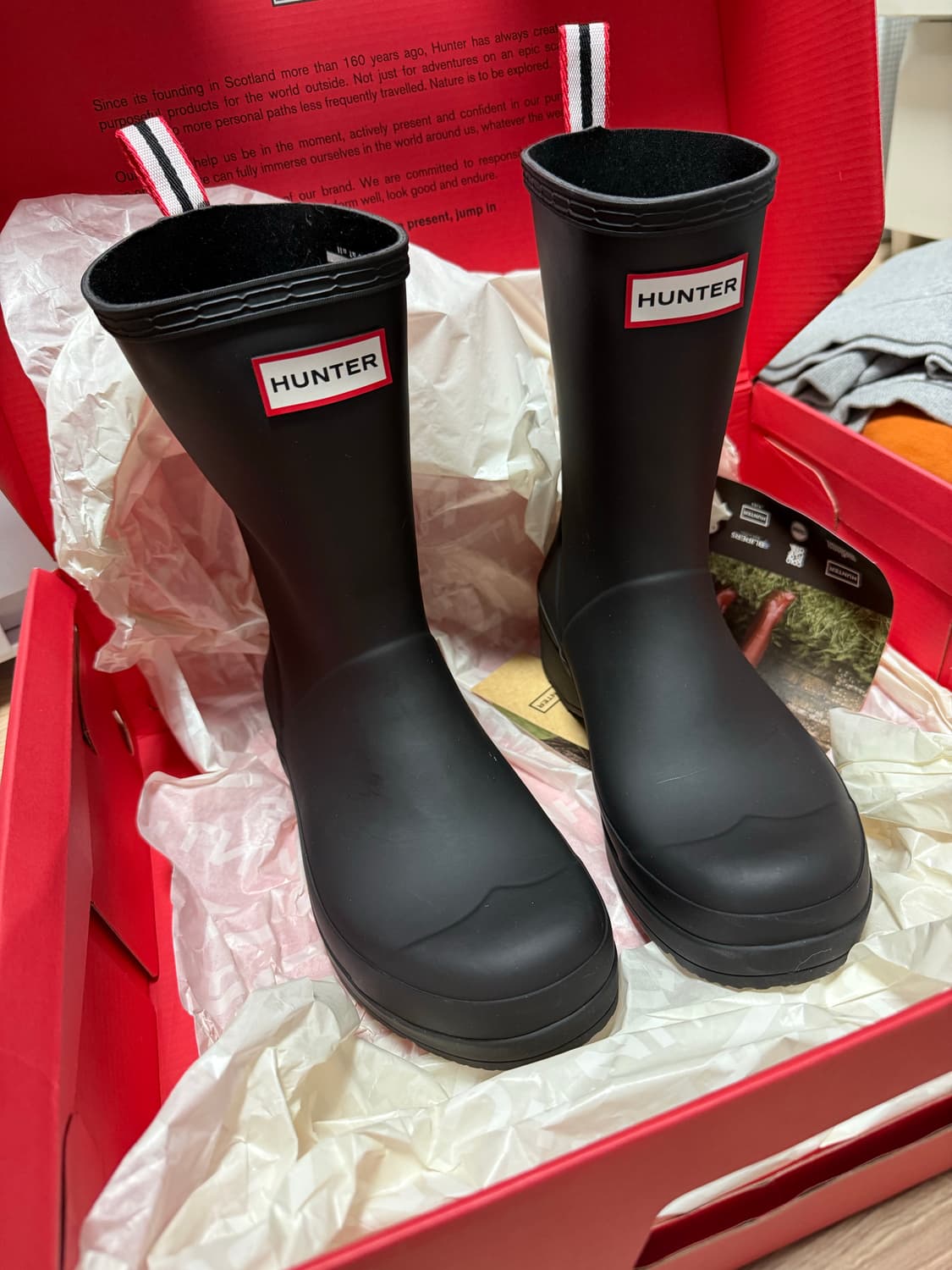 헌터 플레이 미드레인 부츠 상품이미지2