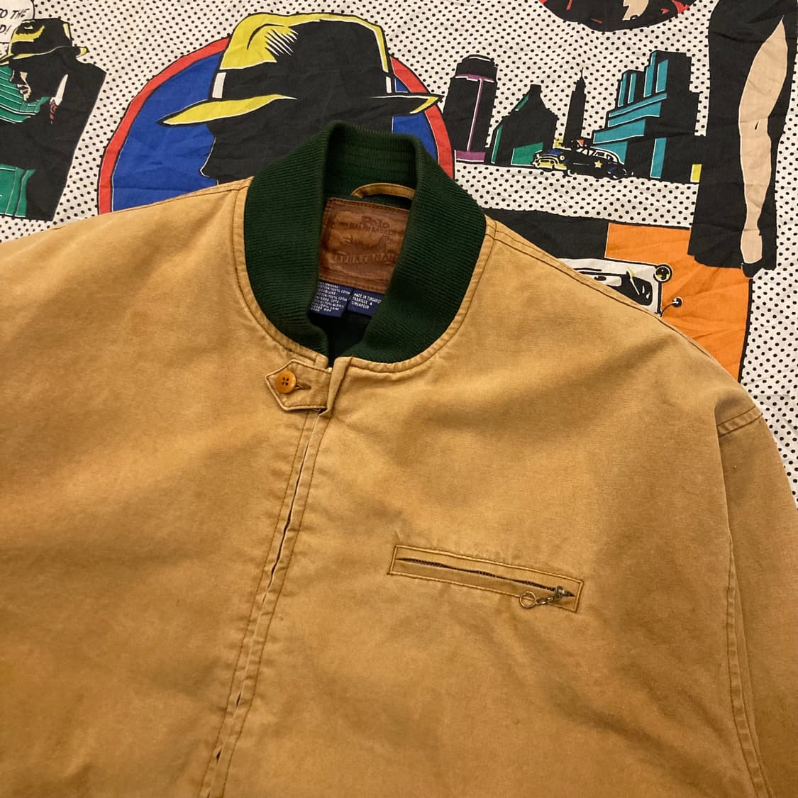 90s 폴로 랄프로렌 스포츠맨 블루종 자켓 상품이미지4