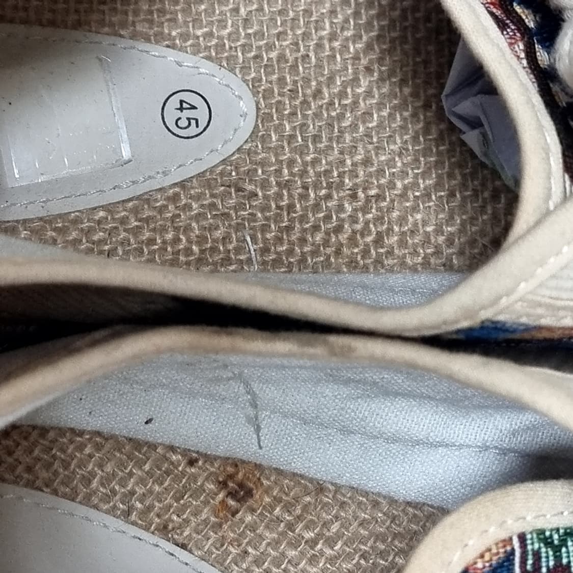 에스파드류 스타일 패턴 스니커즈(275-280) 상품이미지8