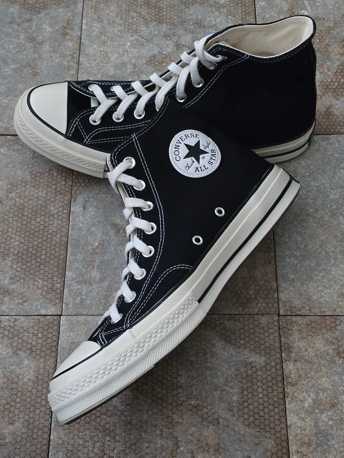 (280)컨버스 척 70 클래식 블랙 하이  상품이미지5