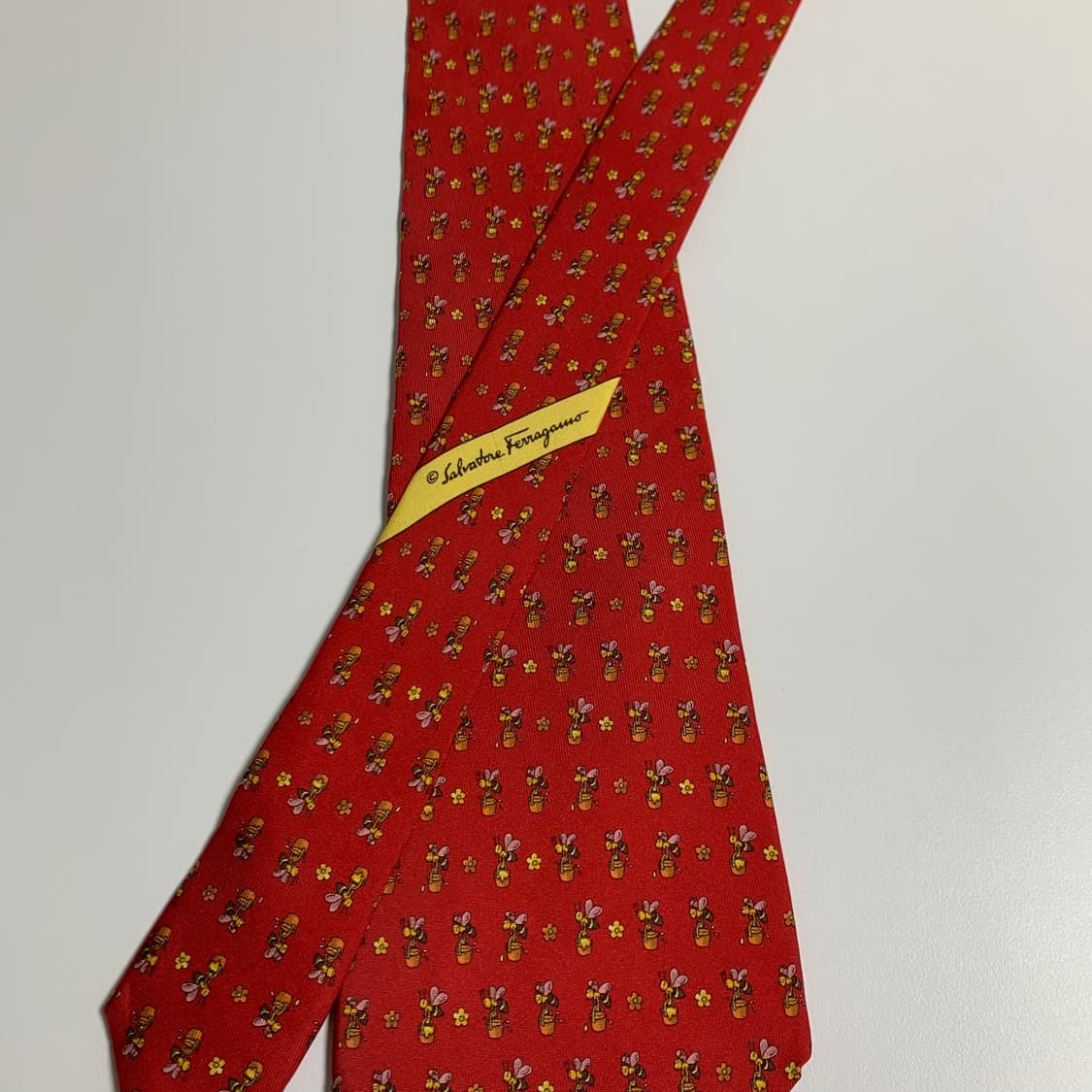 살바토레 페레가모 명품 이태리 100실크 결혼식넥타이 최상급 상품이미지4