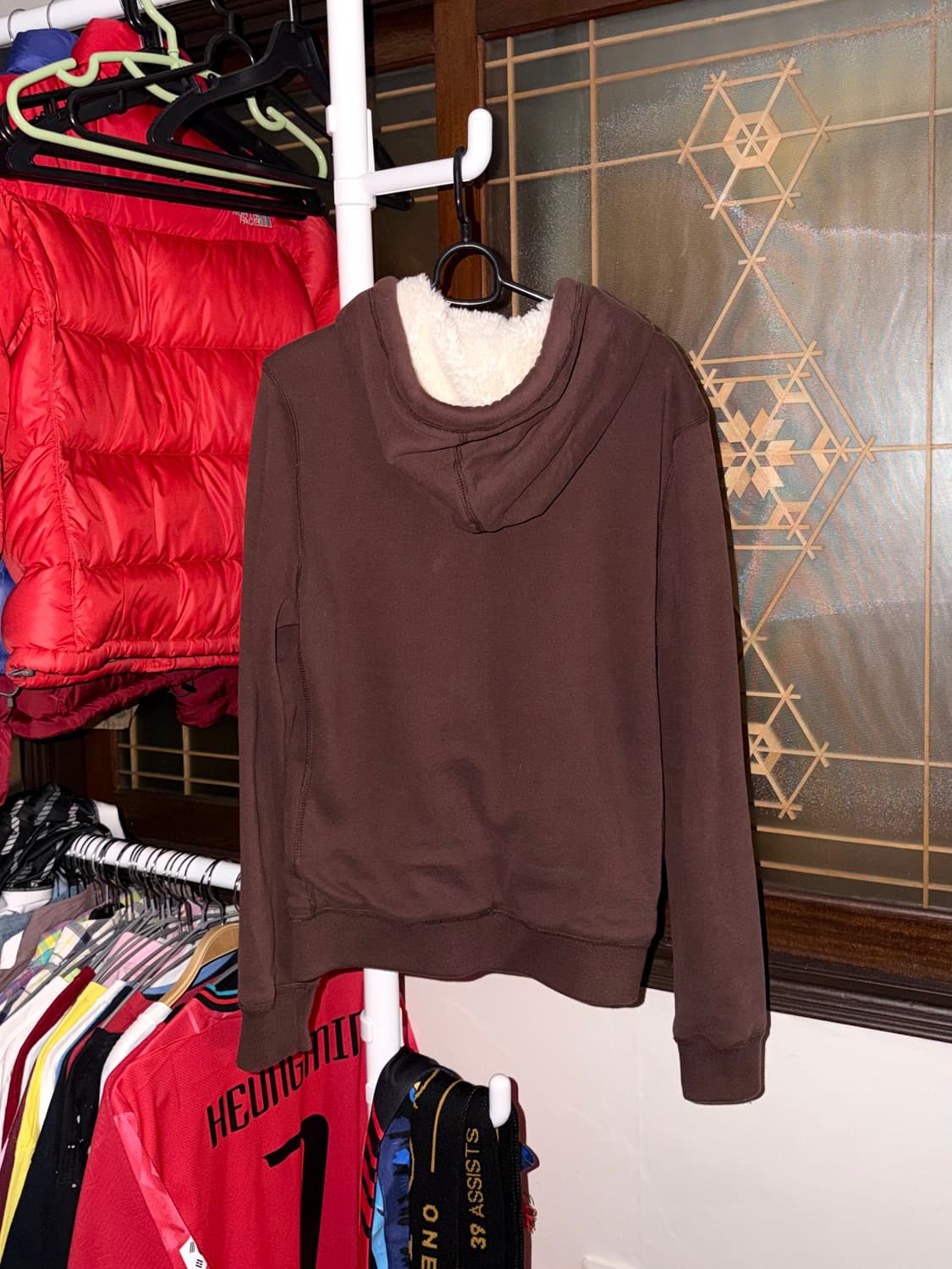 아베크롬비 양털 울프죠 후드집업 상품이미지2