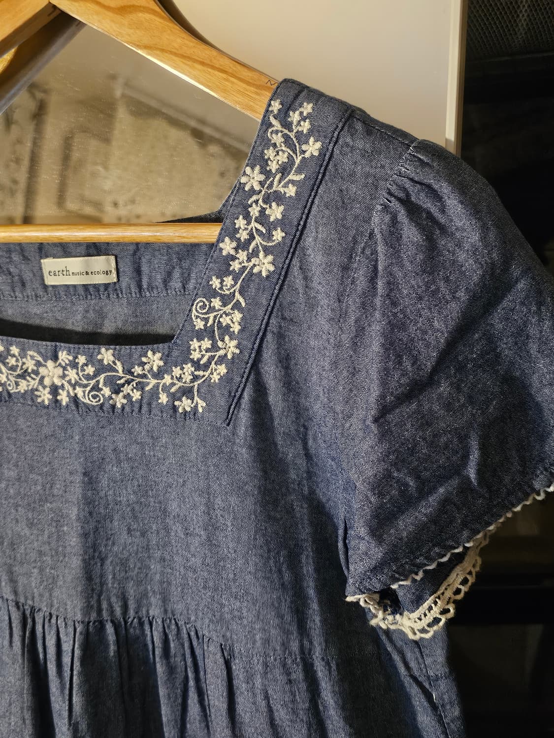 얼쓰뮤직 데님 미디원피스 상품이미지2