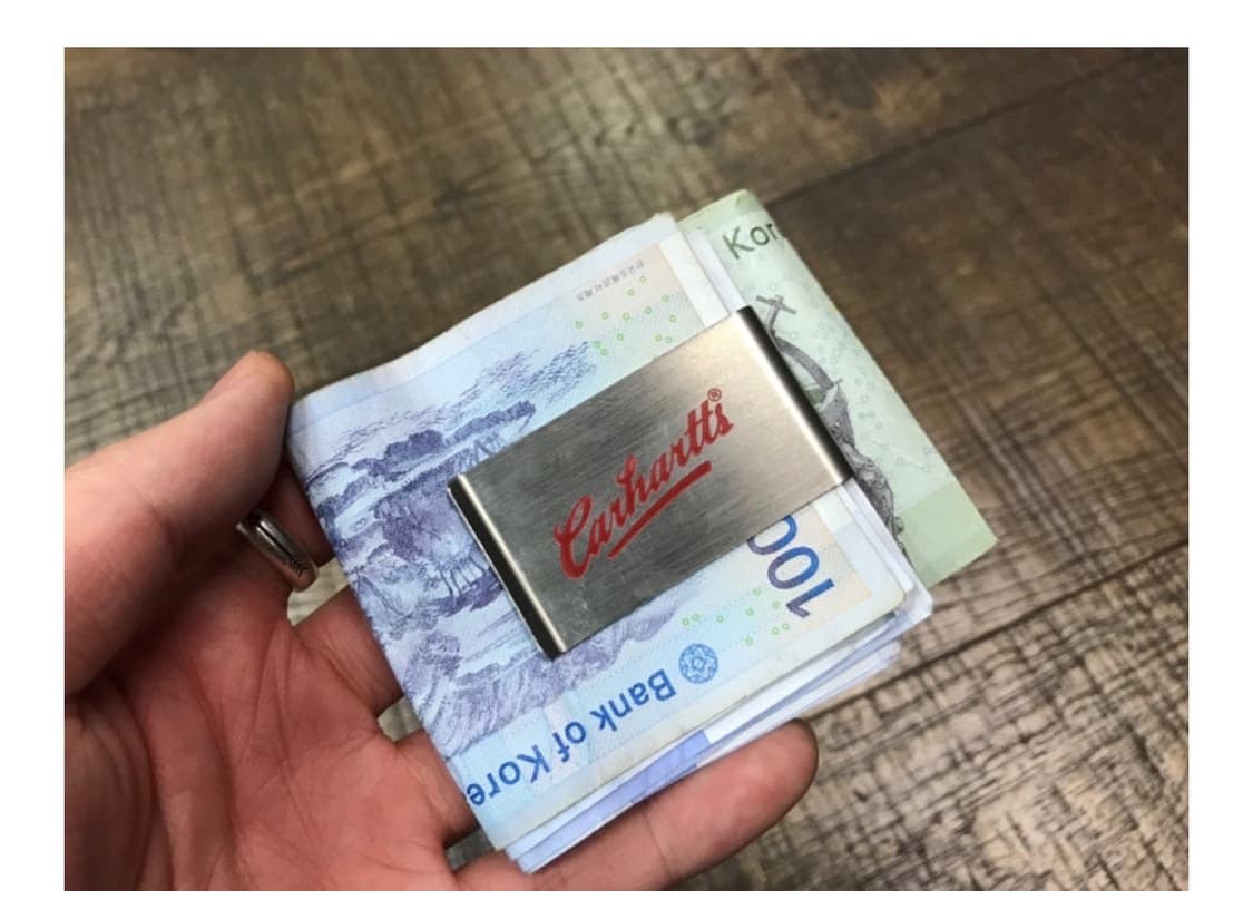 칼하트 머니클립 실버  상품이미지1