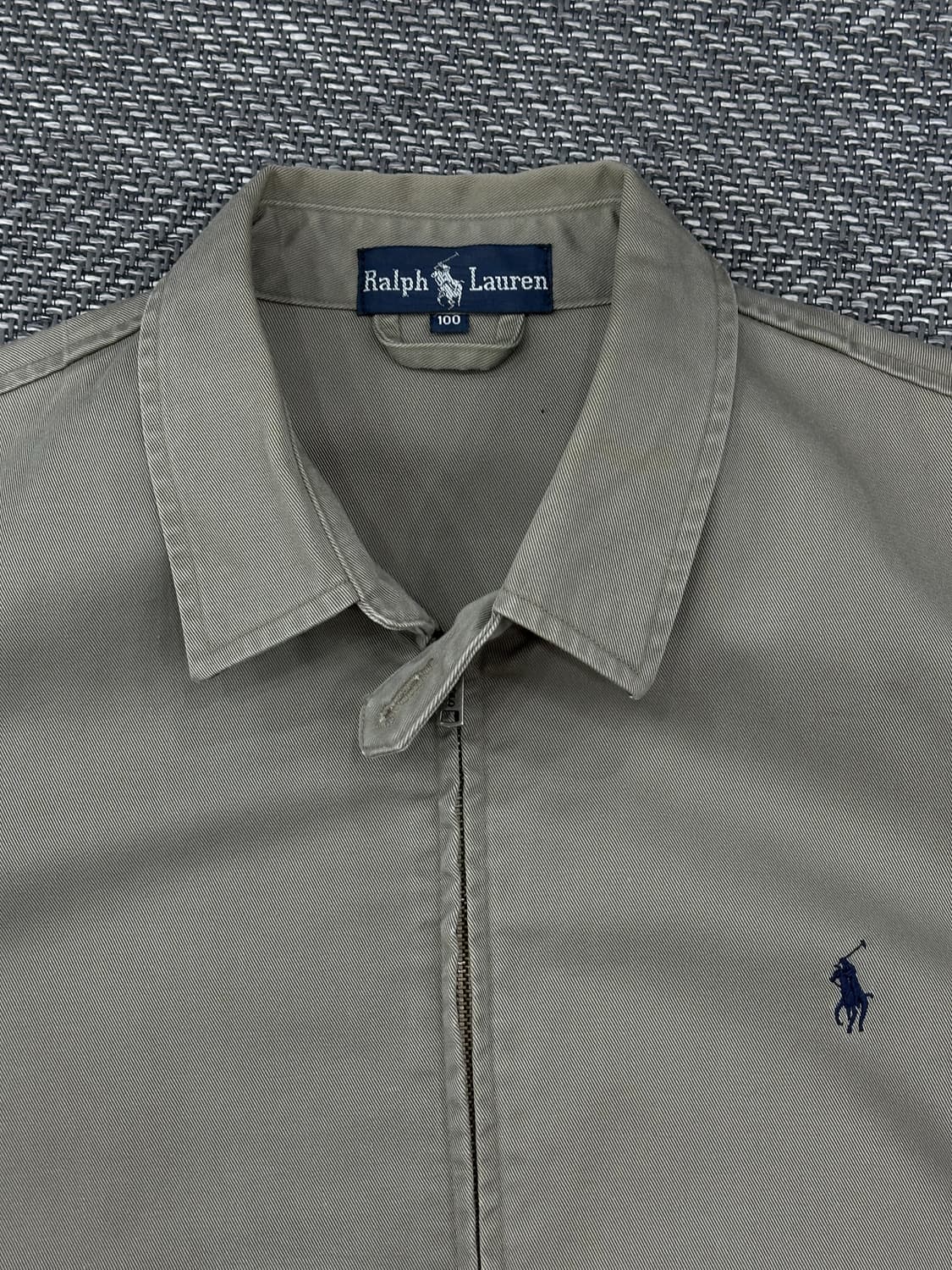 폴로 봄버 자켓 베이지 상품이미지2