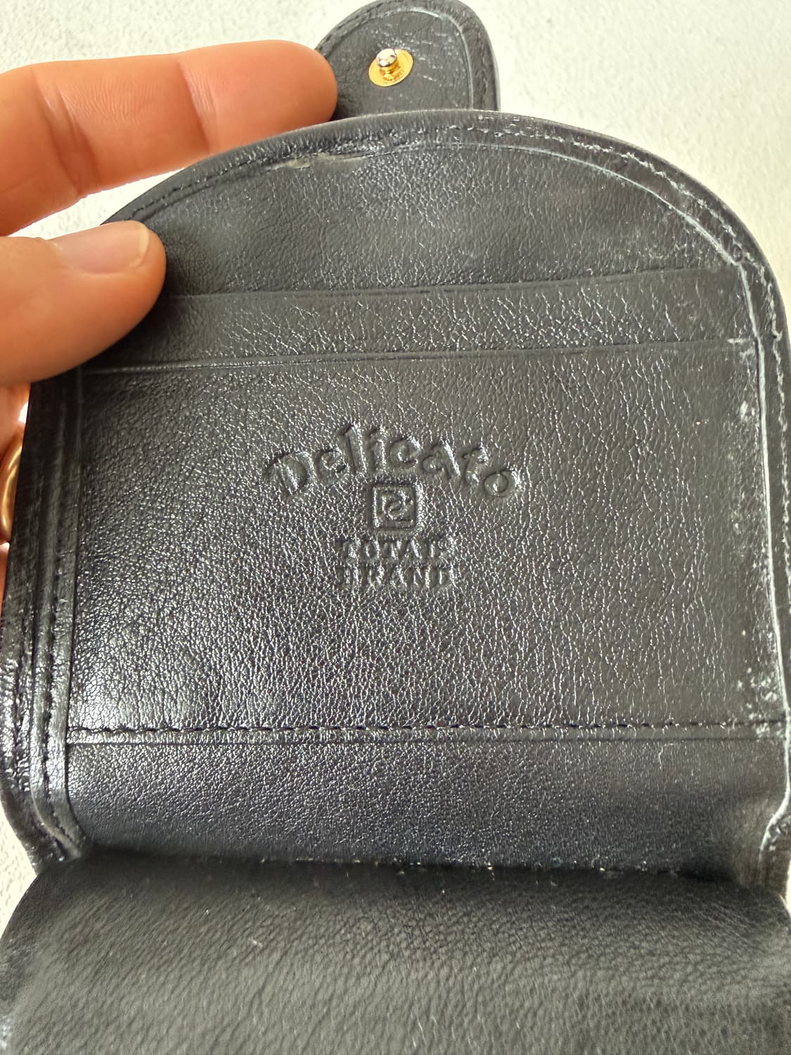 Delicato 가오리 레더 반지갑 프레임 워렛 상품이미지7