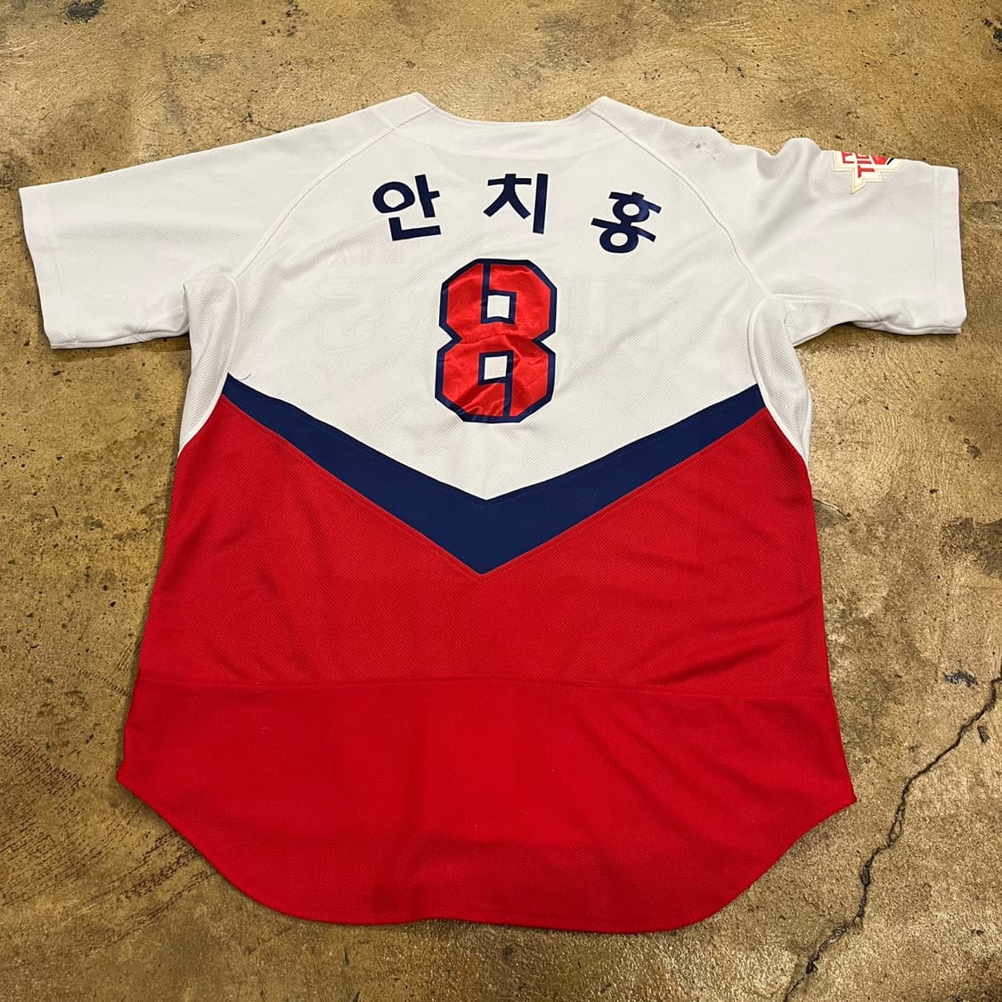 기아타이거즈 8 안치홍 반팔 야구 유니폼 b17 상품이미지3